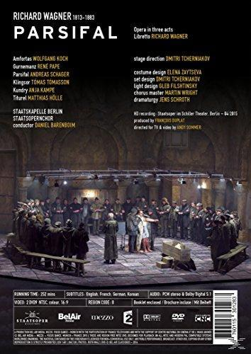 Andreas Schager, Wolfgang Koch, Tómas Tómasson, Staatskapelle Berlin, Anja Kampe, René Pape - Parsifal  - (DVD)