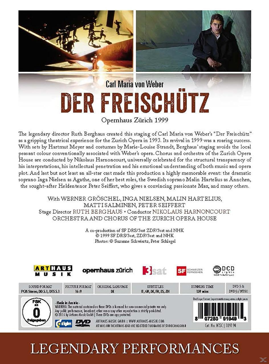 VARIOUS, Chor Und Orchester Der Oper Zürich - Der Freischütz  - (DVD)