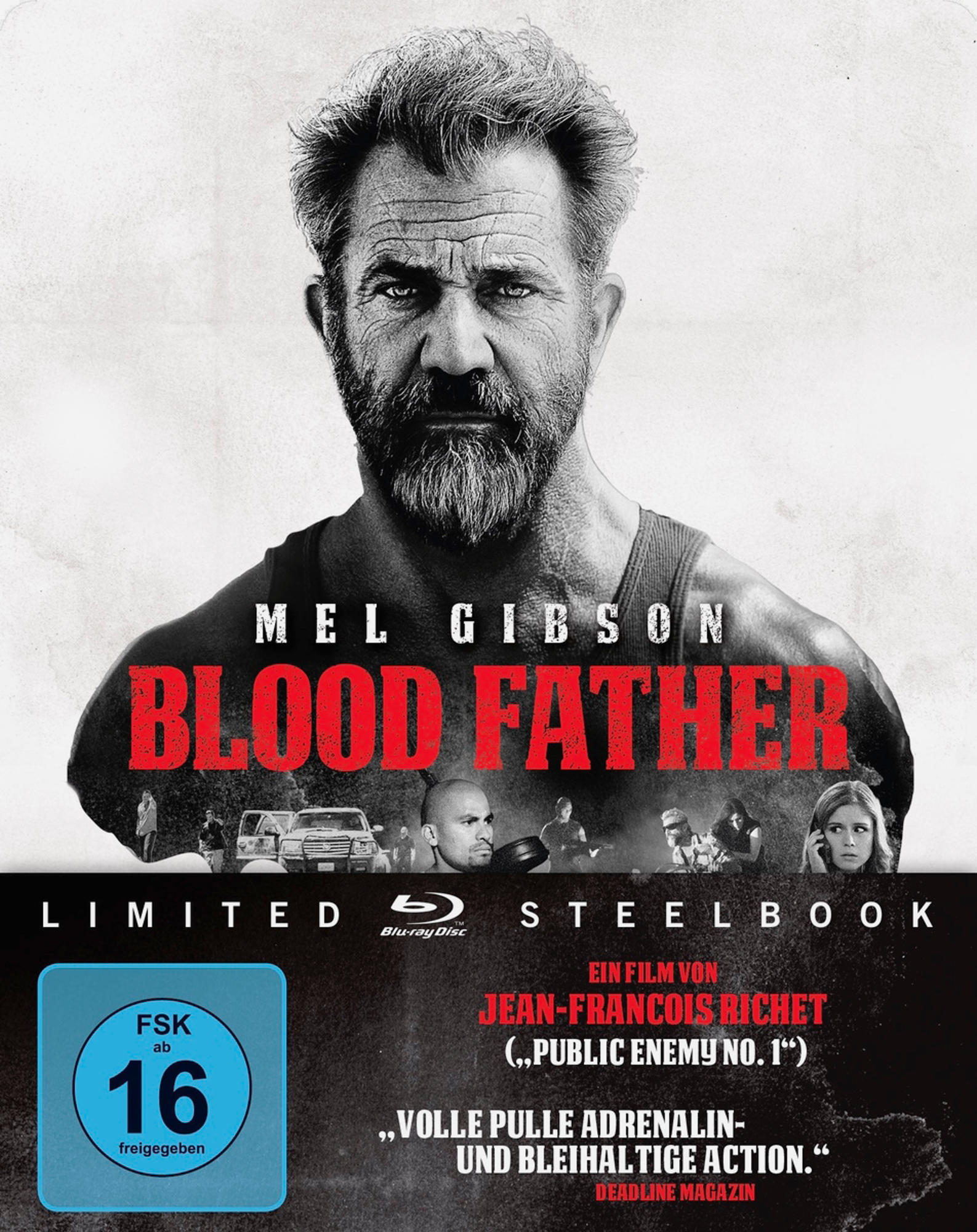 BLOOD FATHER (LIMITED STEEL-EDITION) Blu-ray