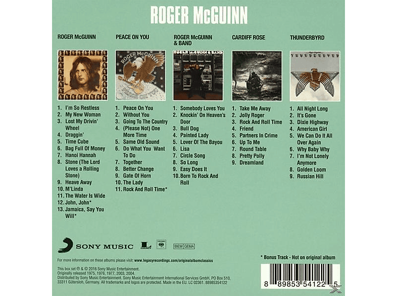 Thumbnail - Roger Mcguinn - Original Album Classics (CD)