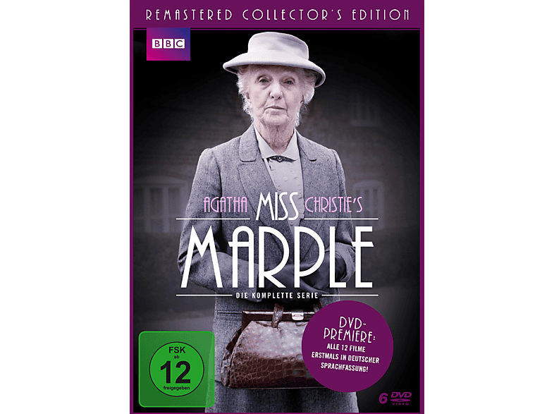 Miss Marple - Filmen DVD komplette mit 12 Serie Die allen