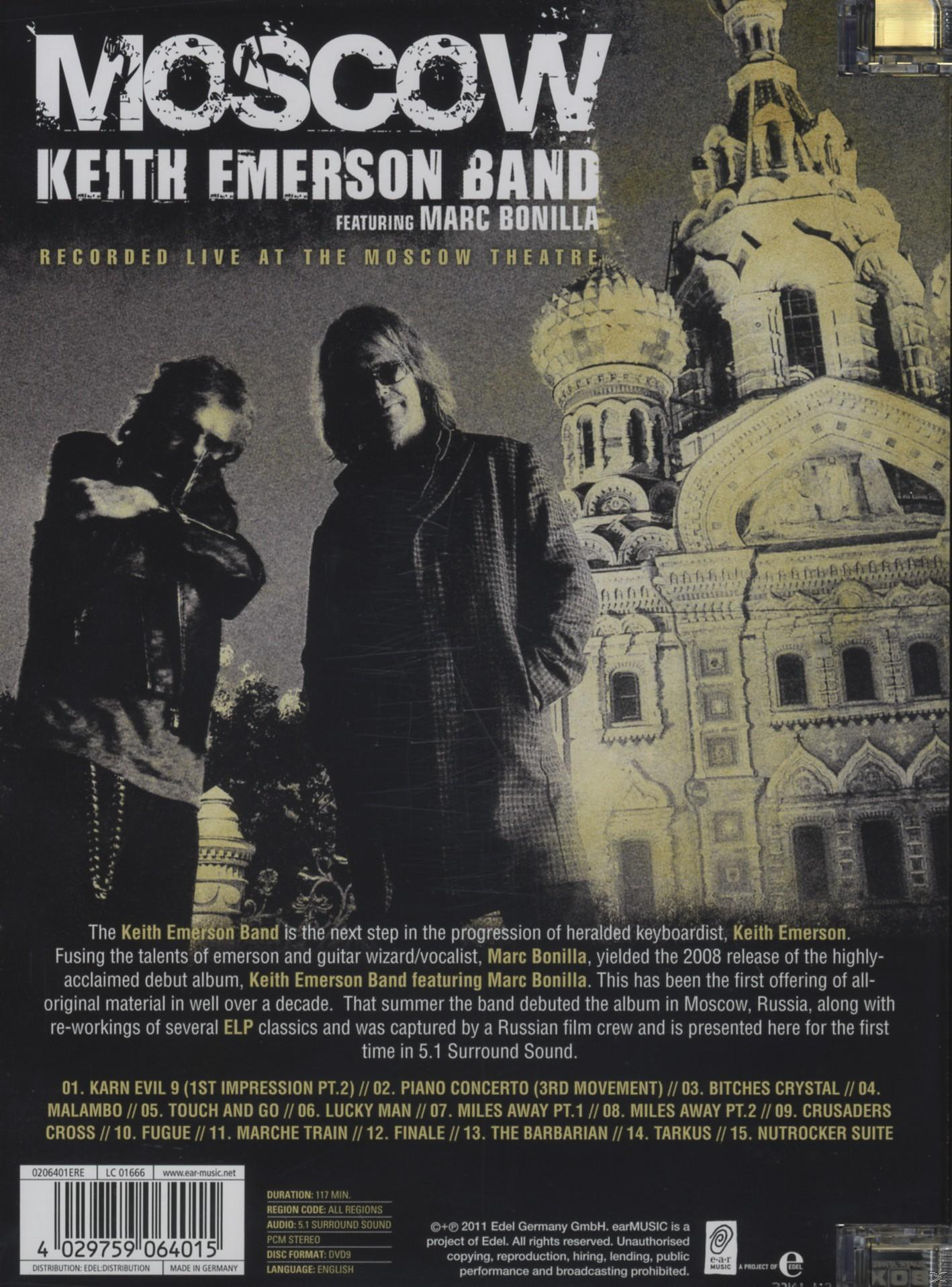 Keith Emerson Band, (DVD) - Moscow - Marc Bonilla