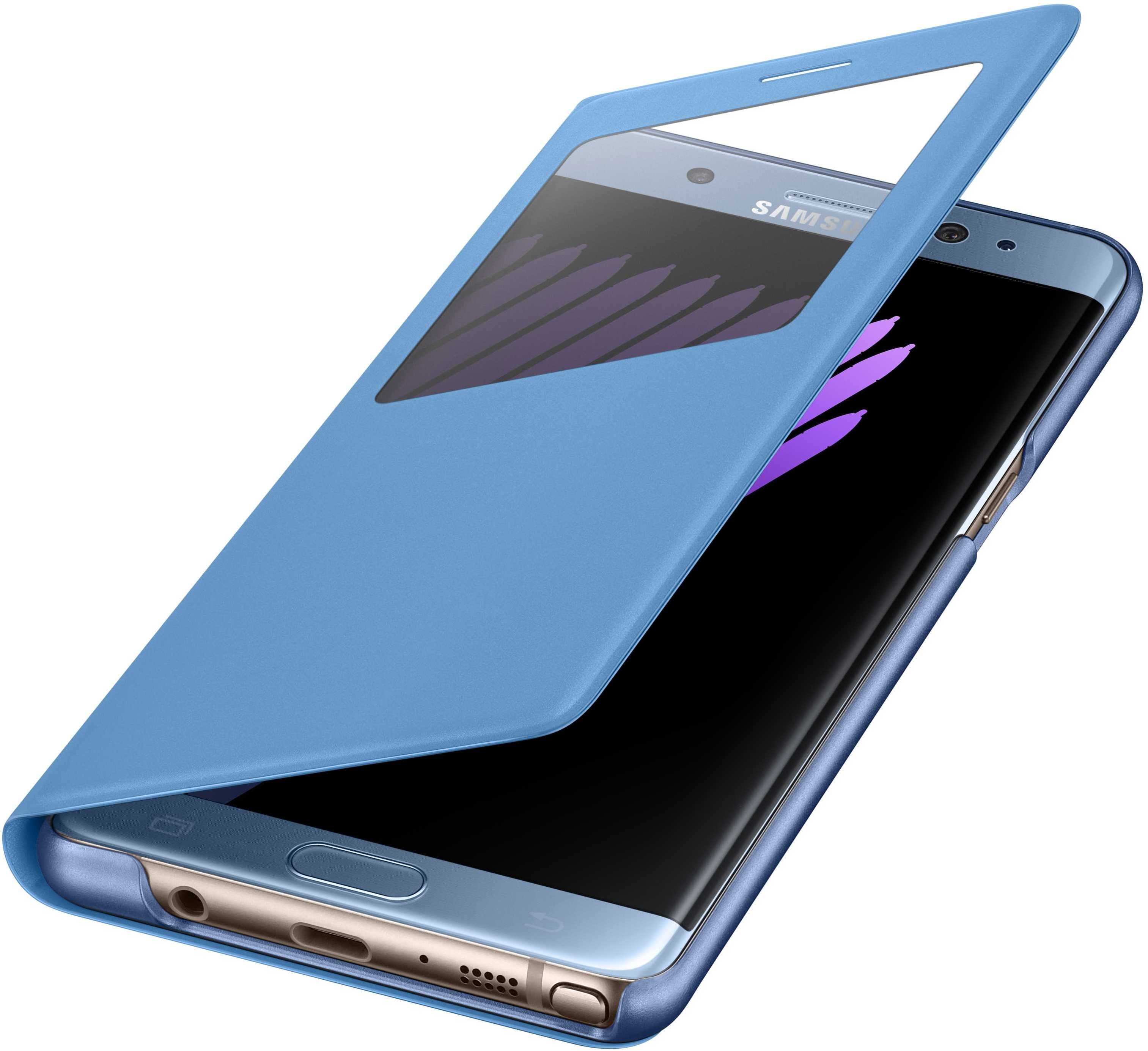 SAMSUNG S View Standing Cover EF-CN930, Samsung, Galaxy Note 7, Blau