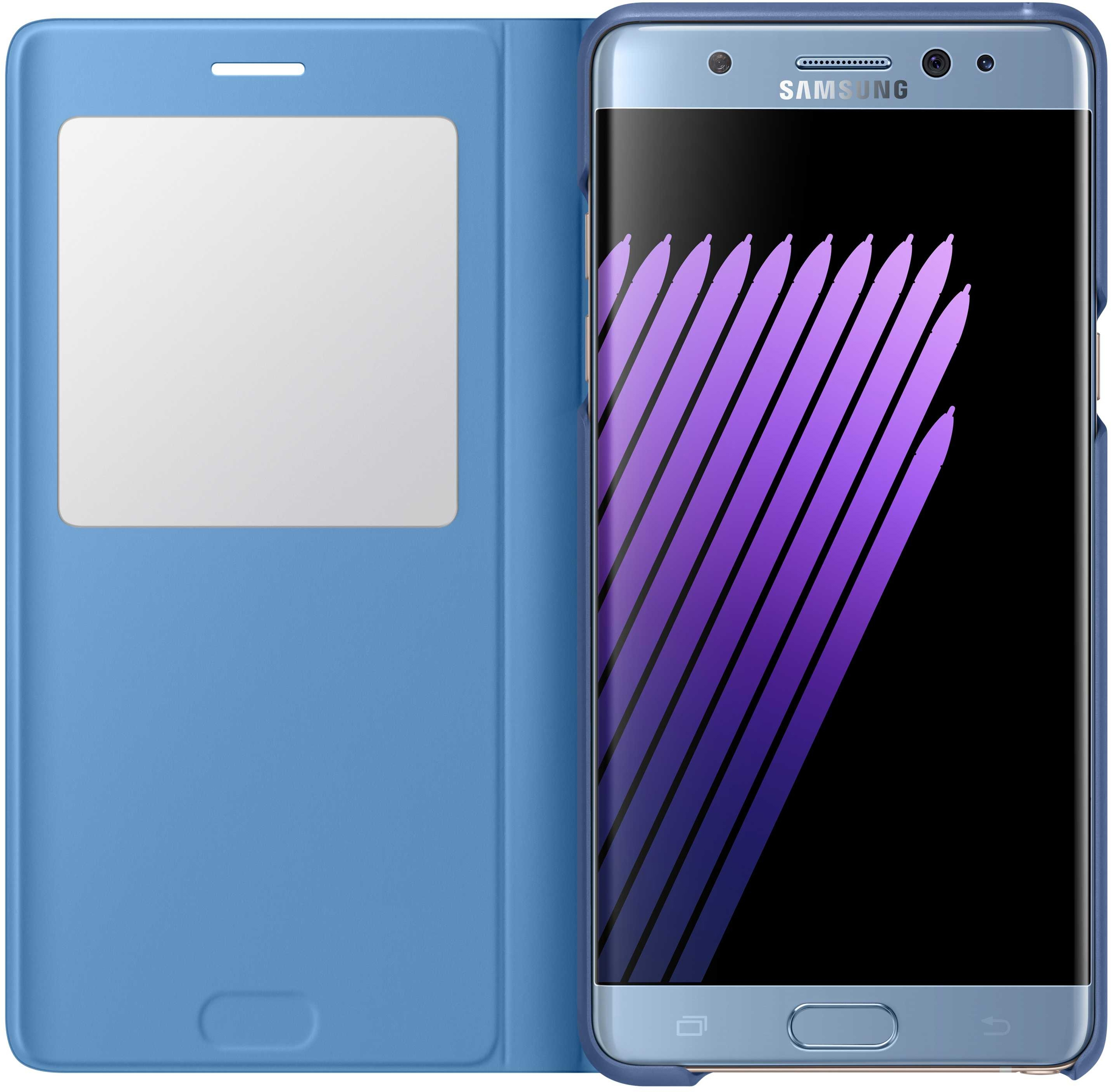 SAMSUNG S View Standing Cover EF-CN930, Samsung, Galaxy Note 7, Blau