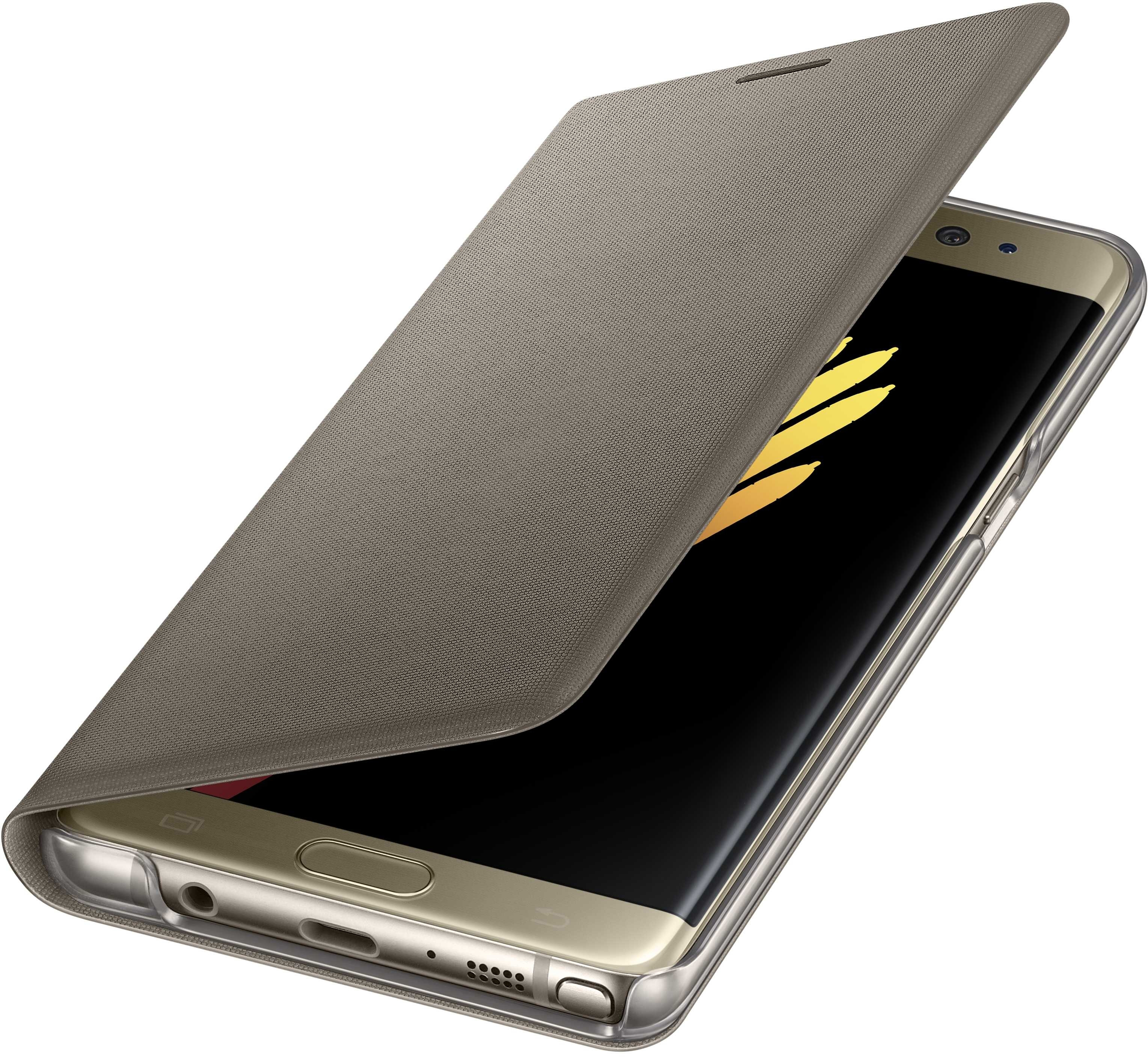 SAMSUNG LED View Cover EF-NN930, Samsung, Galaxy Note 7, Gold