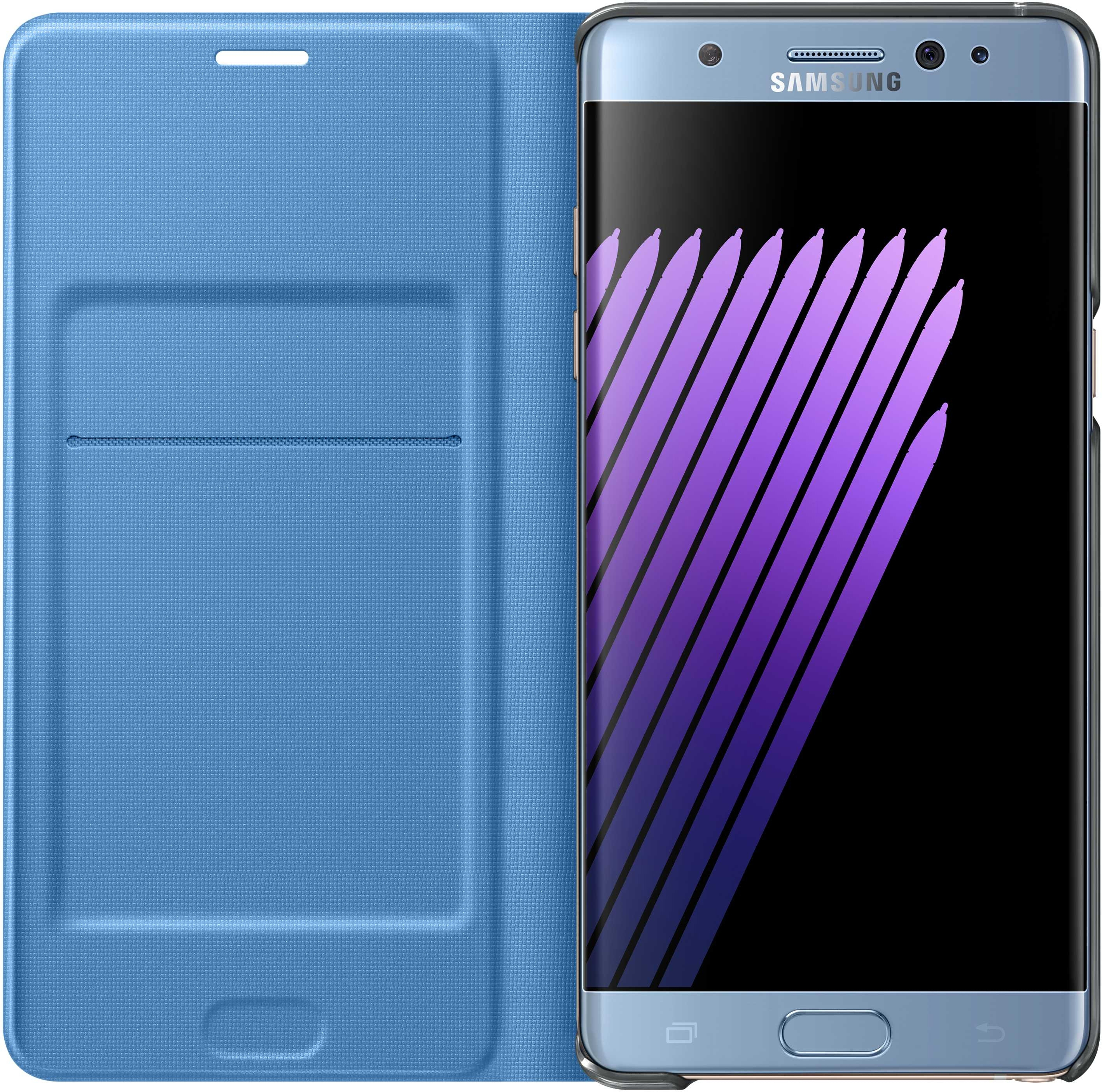 SAMSUNG LED View Cover EF-NN930, Samsung, Galaxy Note 7, Blau