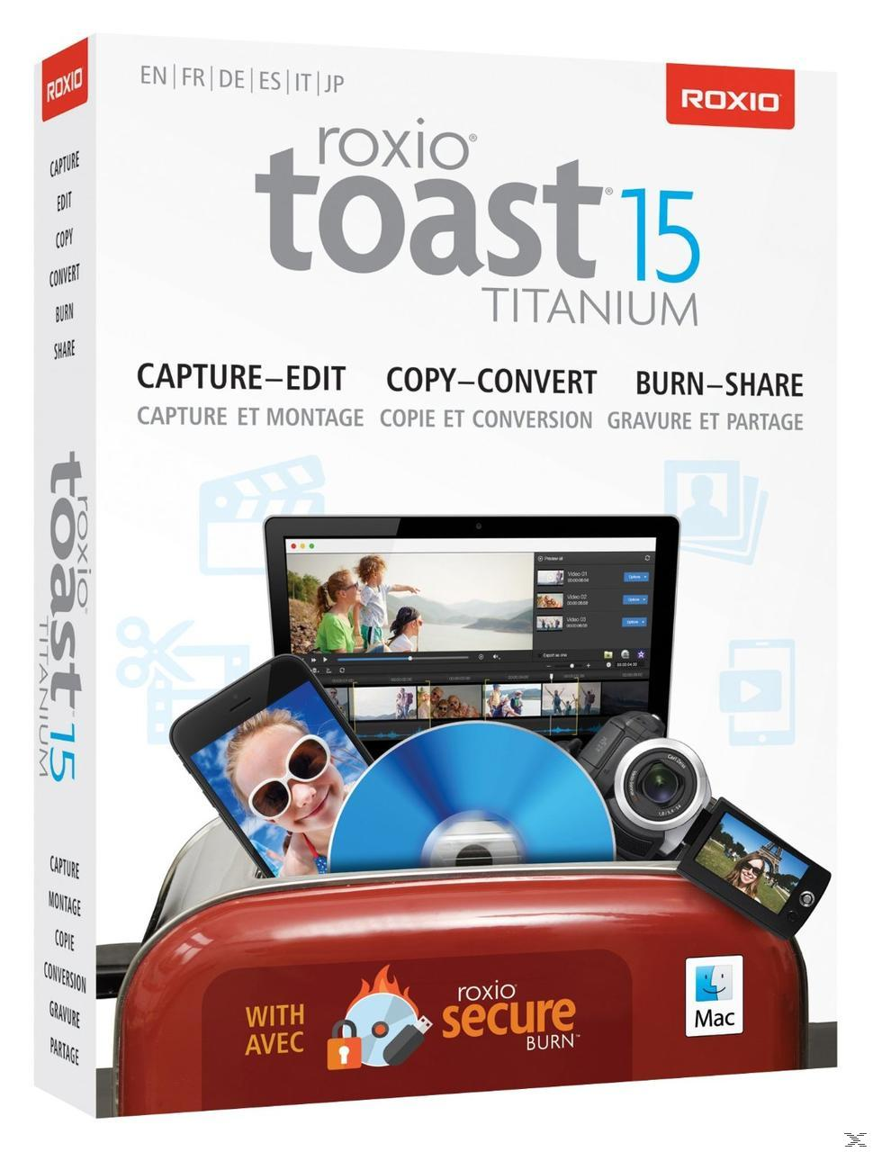 Roxio Toast 15 Titanium - [Apple Macintosh]