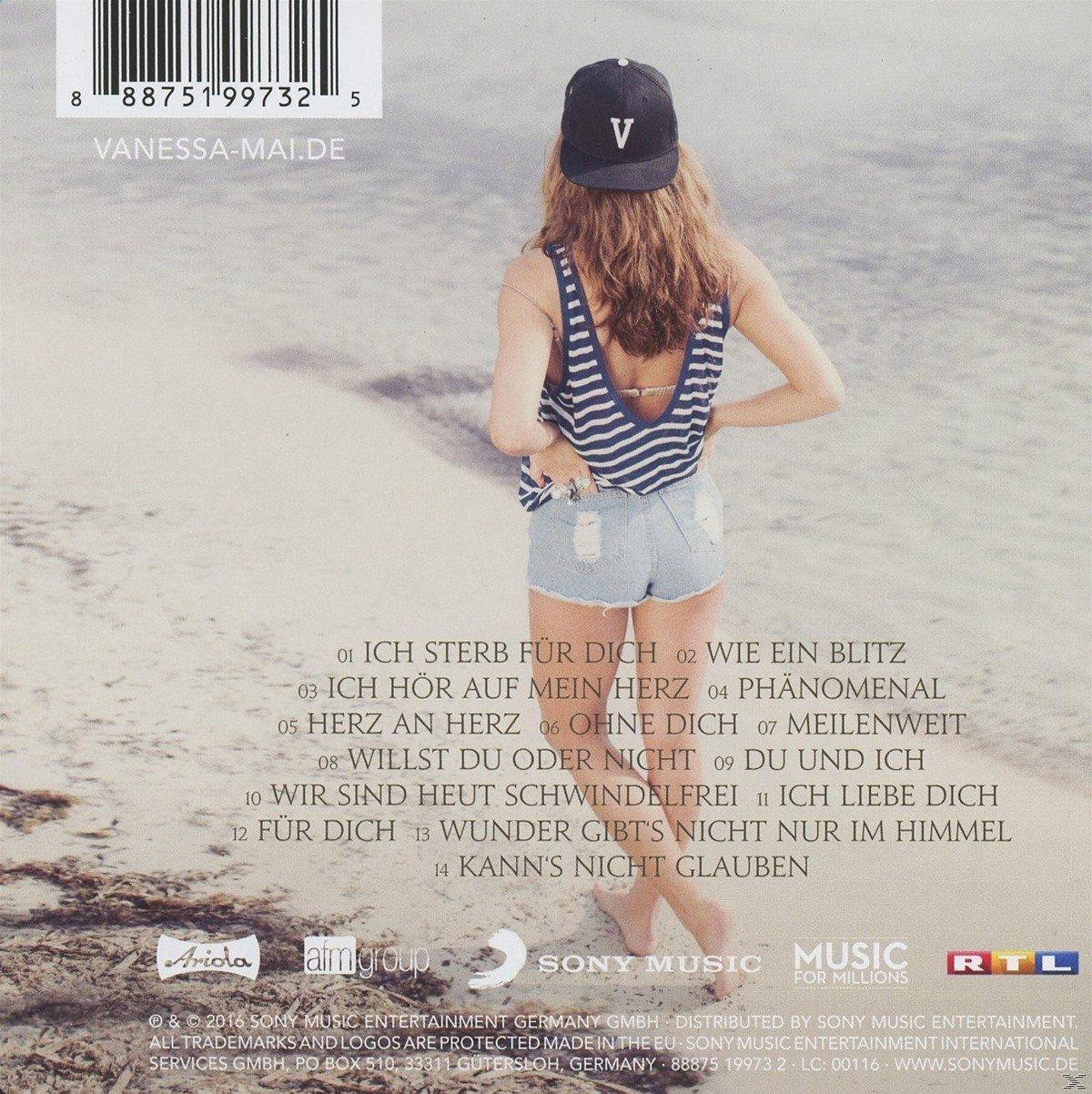 Rückseite eines CD-Covers mit einer Frau in Shorts und Songtiteln.