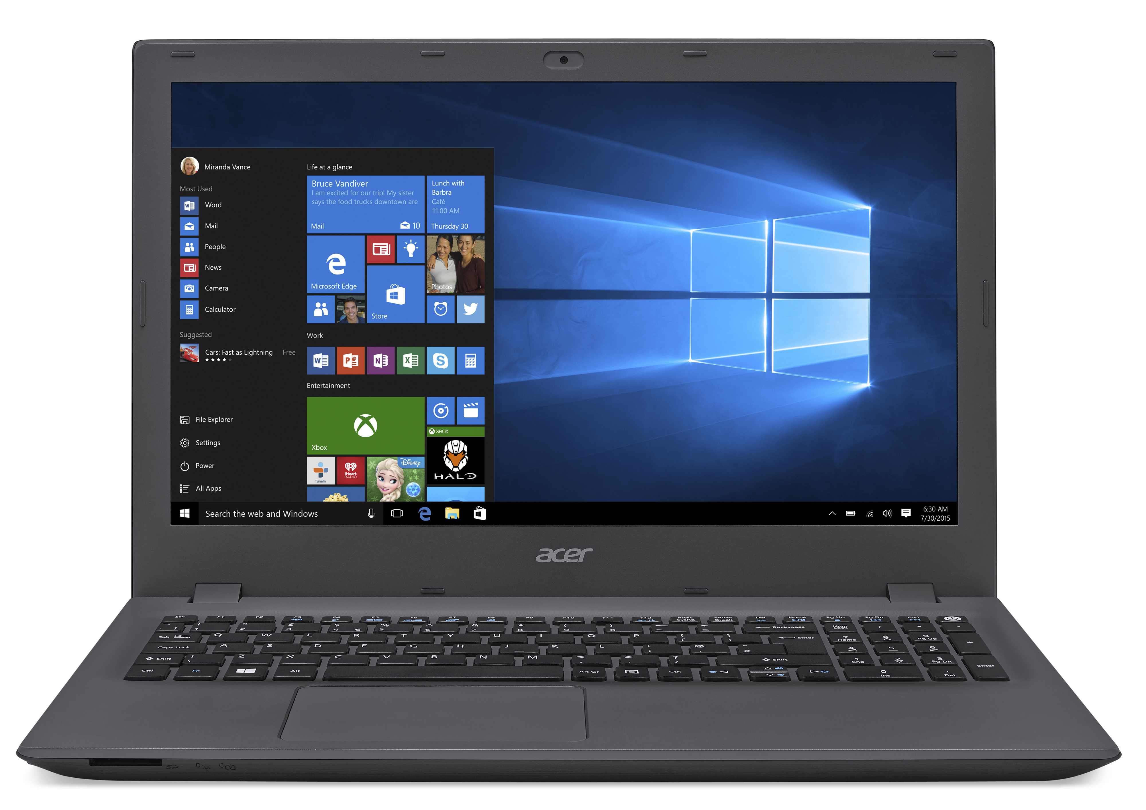 ACER Aspire E 15 (E5-574G-56VX) - 15,6 Zoll - Intel® Core™ i5 i5-6200U - 8 GB - 1 TB - Windows 10 Home (64 Bit)