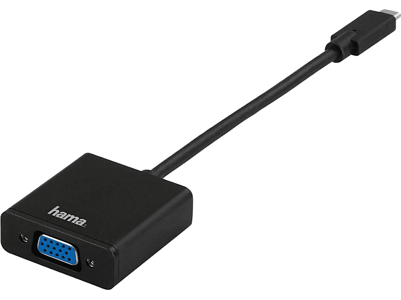 HAMA HM.135727 Adaptör USB-C Fiş VGA Soket  Full HD_1