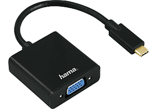 HAMA HM.135727 Adaptör USB-C Fiş VGA Soket  Full HD_0