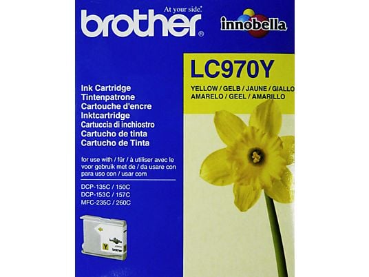 BROTHER LC-970Y - Tintenpatrone (Gelb)