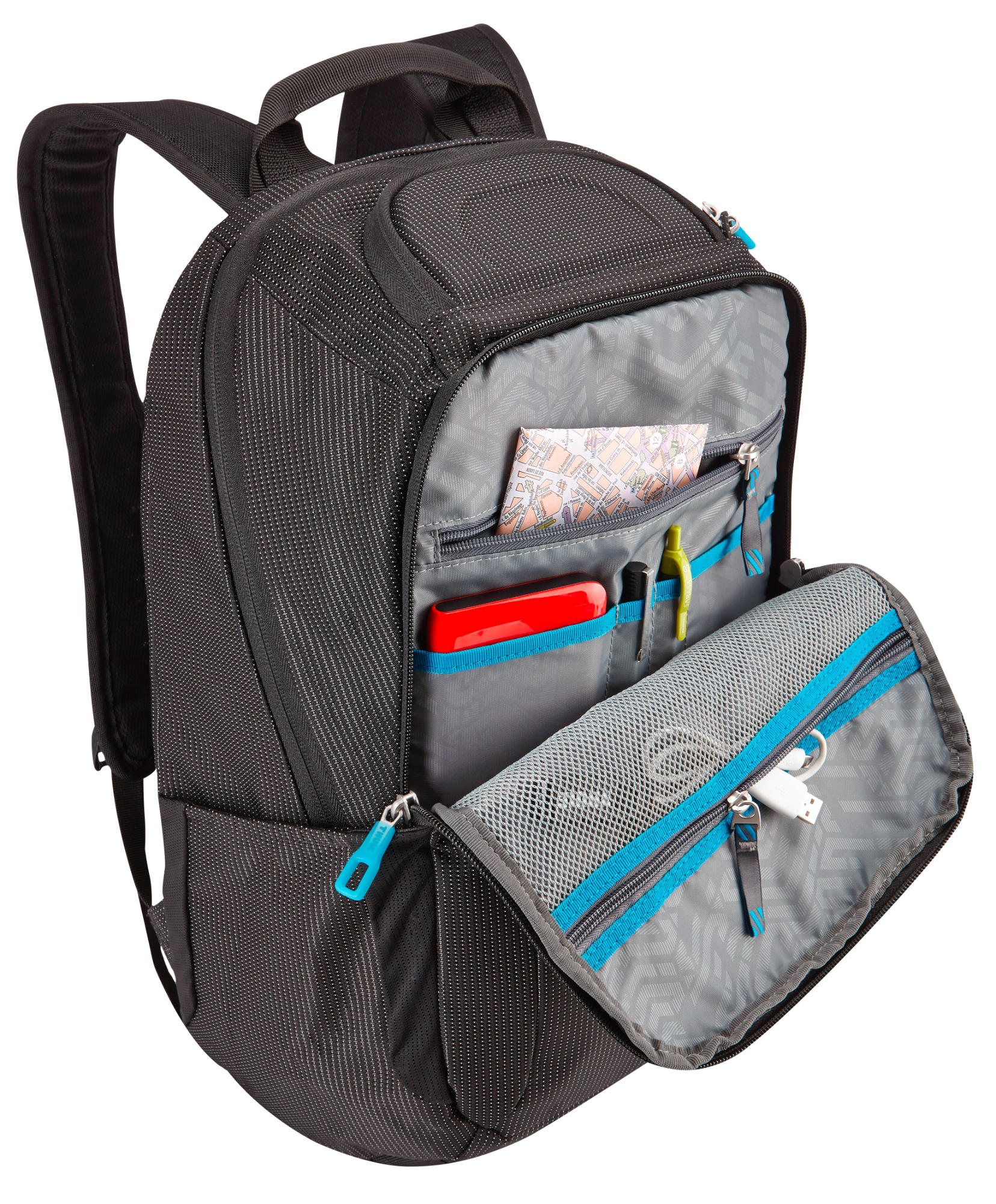 Mochila Thule Nylon backpack para 15 negro crossover tipo casual 47 centimeters black 381 cm azul de pulgadas logic tcbp317k 25l 17 4318