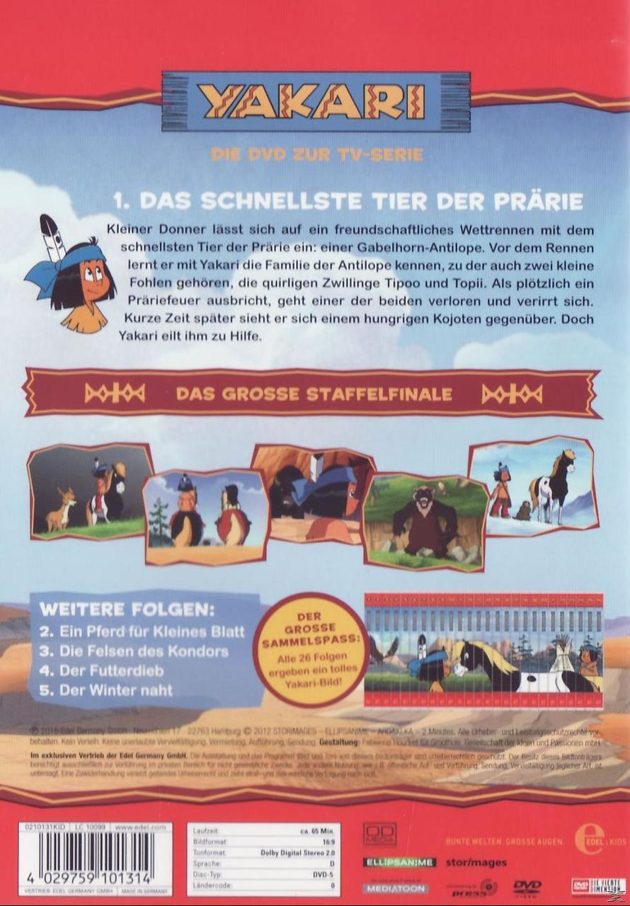 Yakari 26: Das schnellste Tier der Prärie DVD