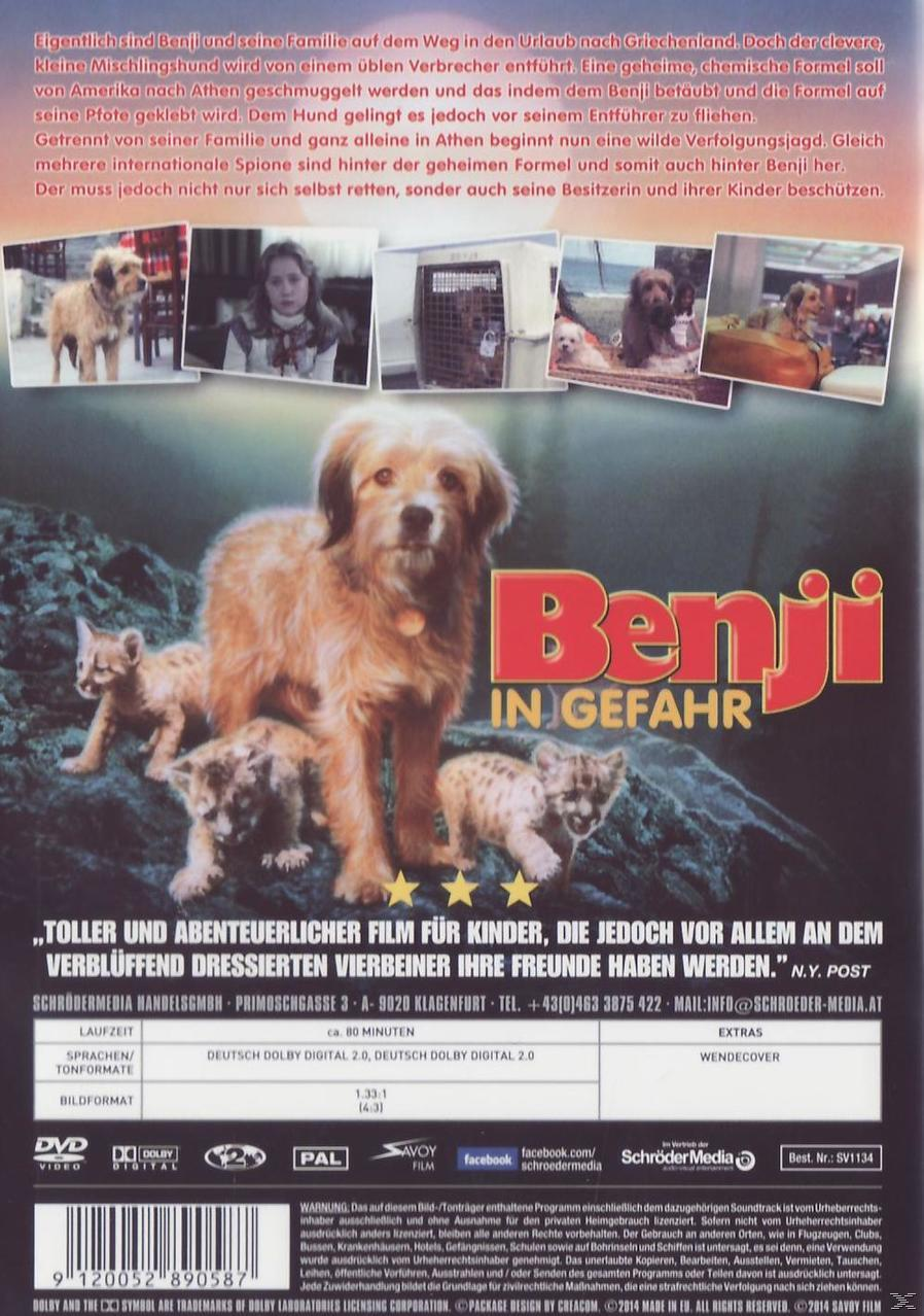 Benji in Gefahr DVD