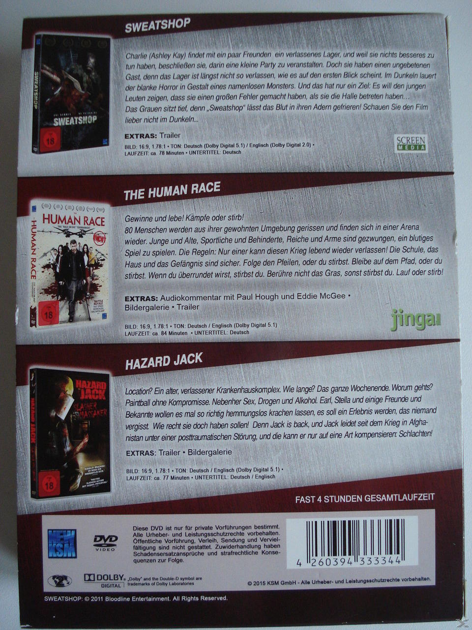 Horror Movie Night 2 DVD