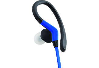 ISY IIE-1401 - Écouteurs avec crochets auriculaires  (In-ear, Noir/Bleu)