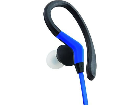 ISY IIE-1401 - Auricolari con archetto  (In-ear, Nero/Blu)