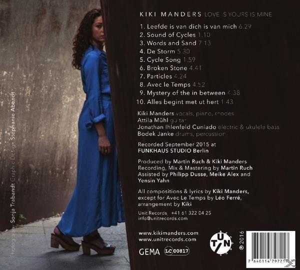 Kiki Manders - Love Is Yours  Is Mine  - (CD)
