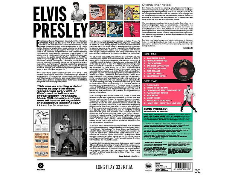 Thumbnail - Elvis Presley - Debut Lp+4 Bonus Tracks (Ltd (Vinyl)