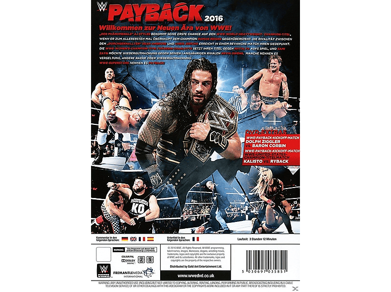 Thumbnail - Payback 2016 DVD