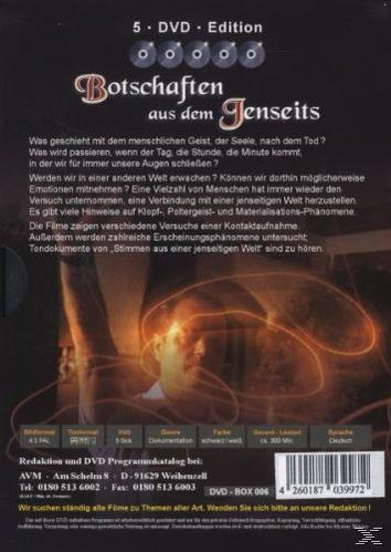 DVD-Cover, deutscher Text, mit einem Bild einer Person, von der Licht ausgeht.