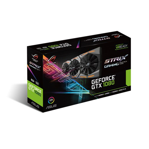 ASUS GeForce® GTX 1080 ROG Strix 8GB Gaming (90YV09M1-M0NM00) (NVIDIA, Grafikkarte)