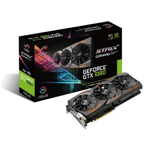 ASUS GeForce® GTX 1080 ROG Strix Advanced 8GB Gaming (NVIDIA, Grafikkarte)