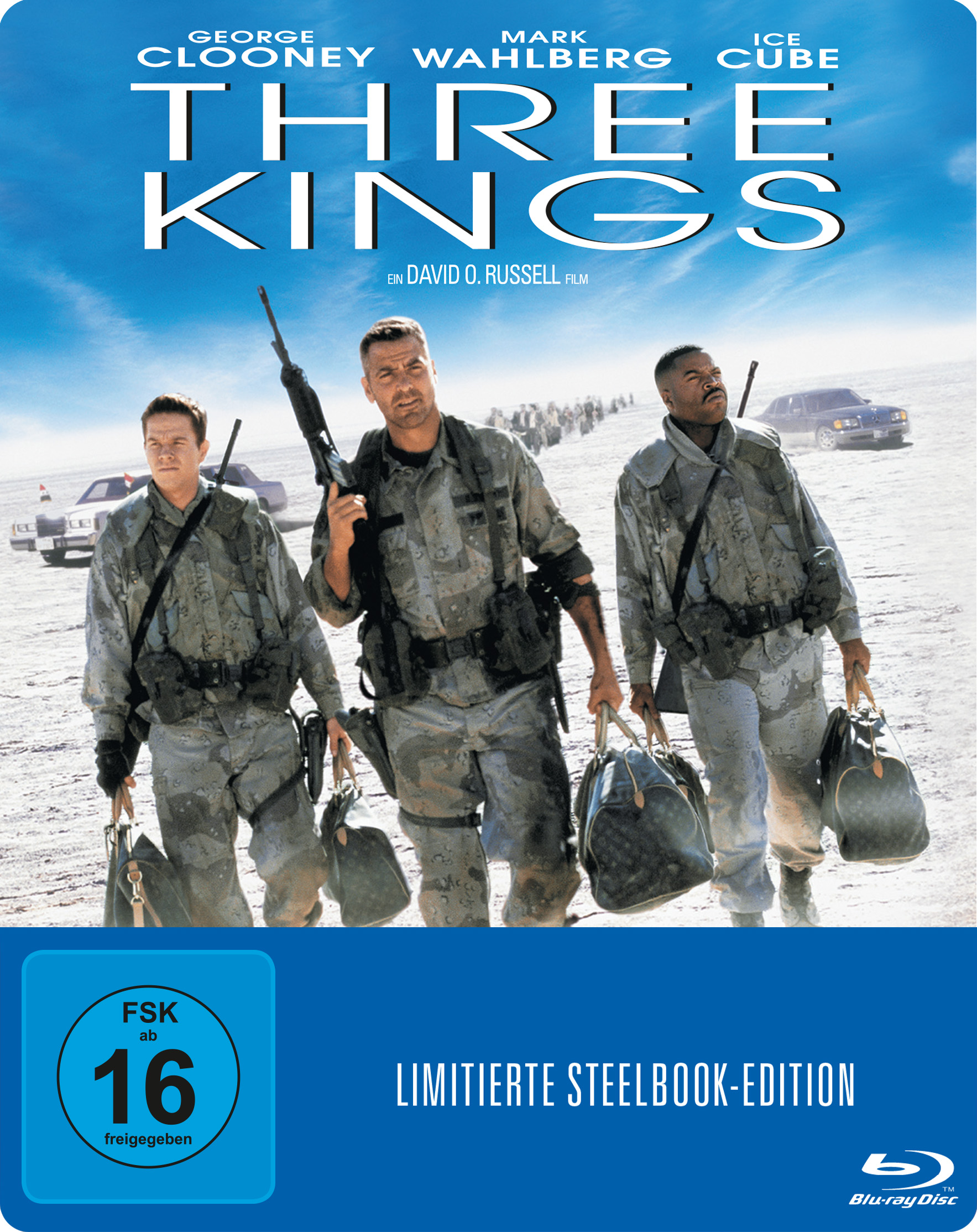 Three Kings (Exklusive Steelbook Edition) Blu-ray