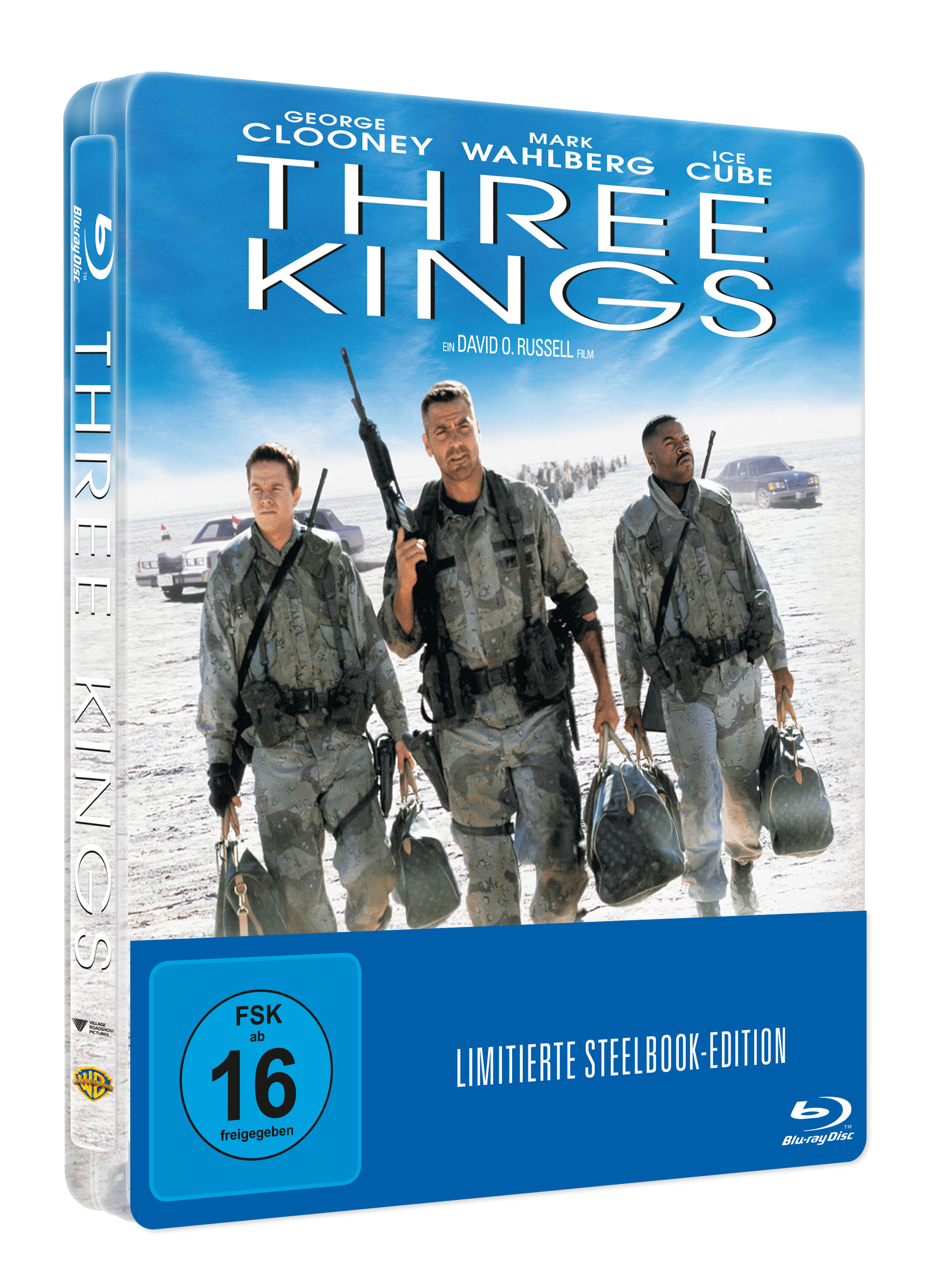 Three Kings (Exklusive Steelbook Edition) Blu-ray