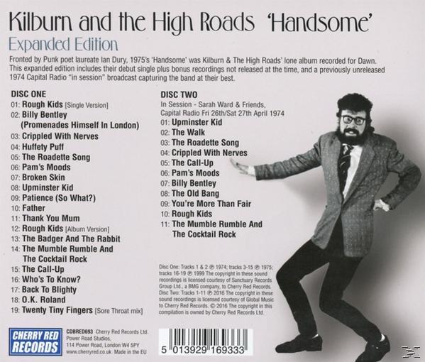 Kilburn And The High-Roads - Handsome (2CD+Bonus Tracks+In-Session Recordings)  - (CD)