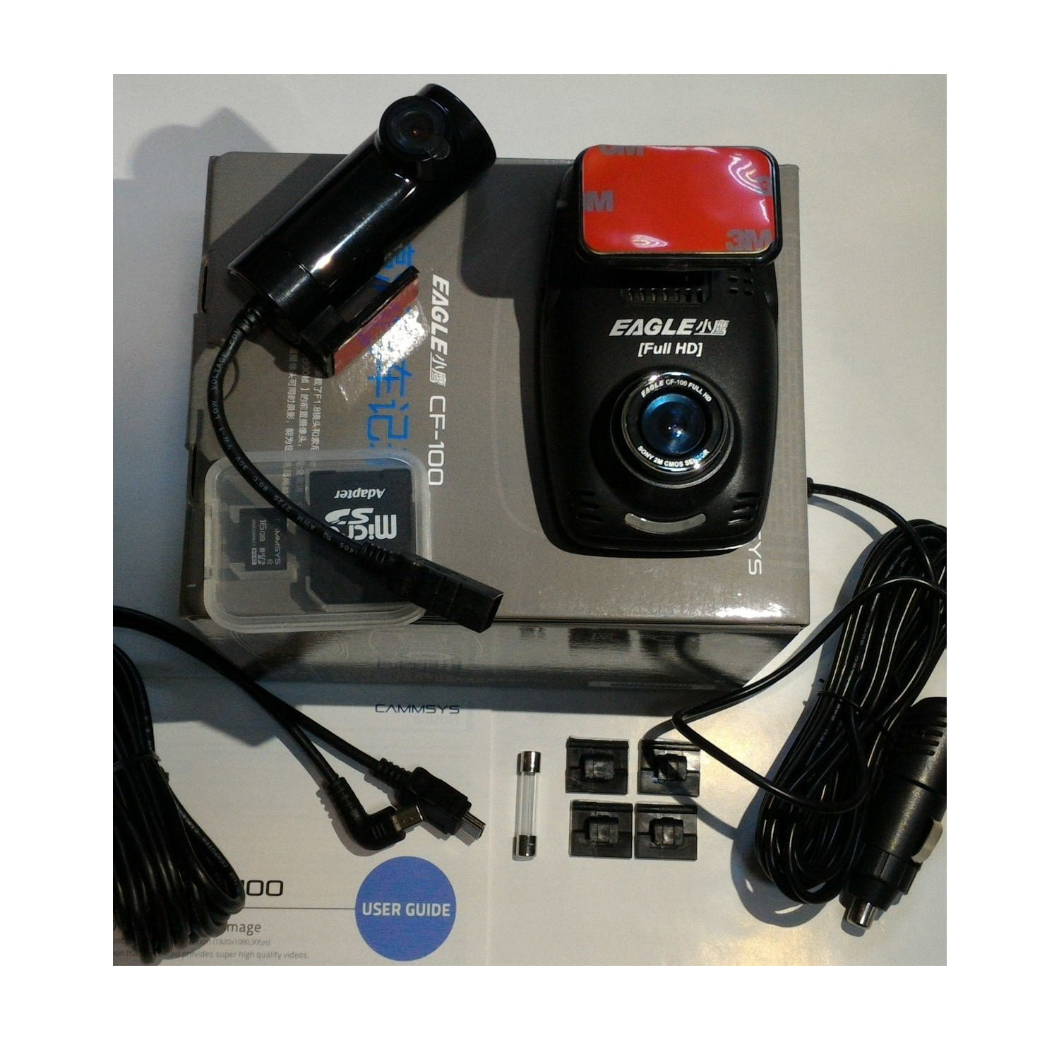 CAMMSYS BlackSys CF100 Eagle 2 Kameralı Araç Kamerası