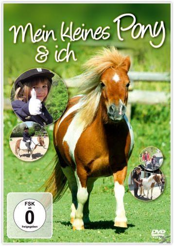 DVD-Cover von 'Mein kleines Pony & ich'. Ein Mädchen mit einem Pony und anderen Pony-Bildern.