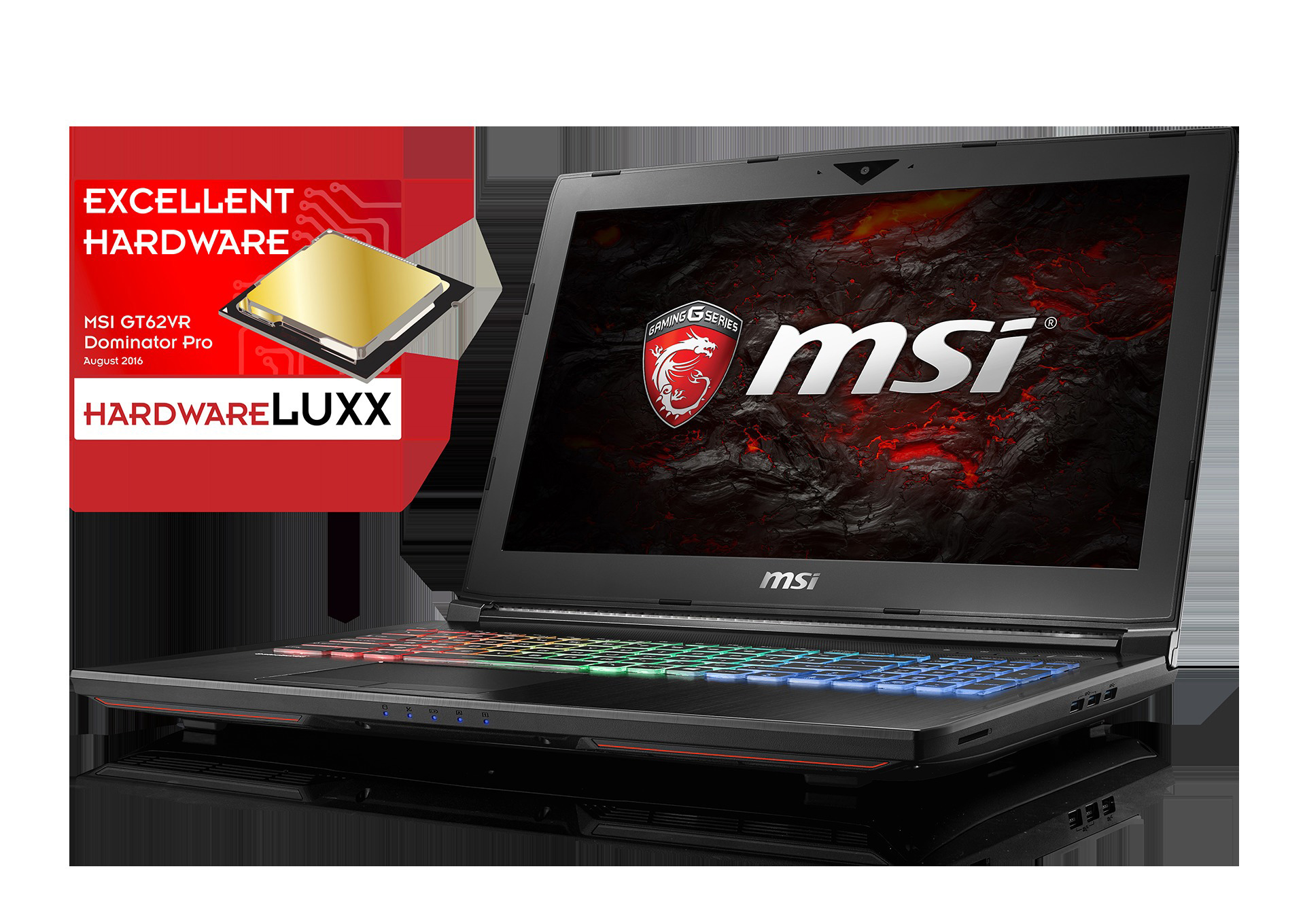 MSI GT62VR-6REAC16H21 - 15,6 Zoll - Intel® Core™ i7 i7-6700HQ - 16 GB - 256 GB - NVIDIA GeForce® GTX 1070 - Windows 10 Home (64 Bit)