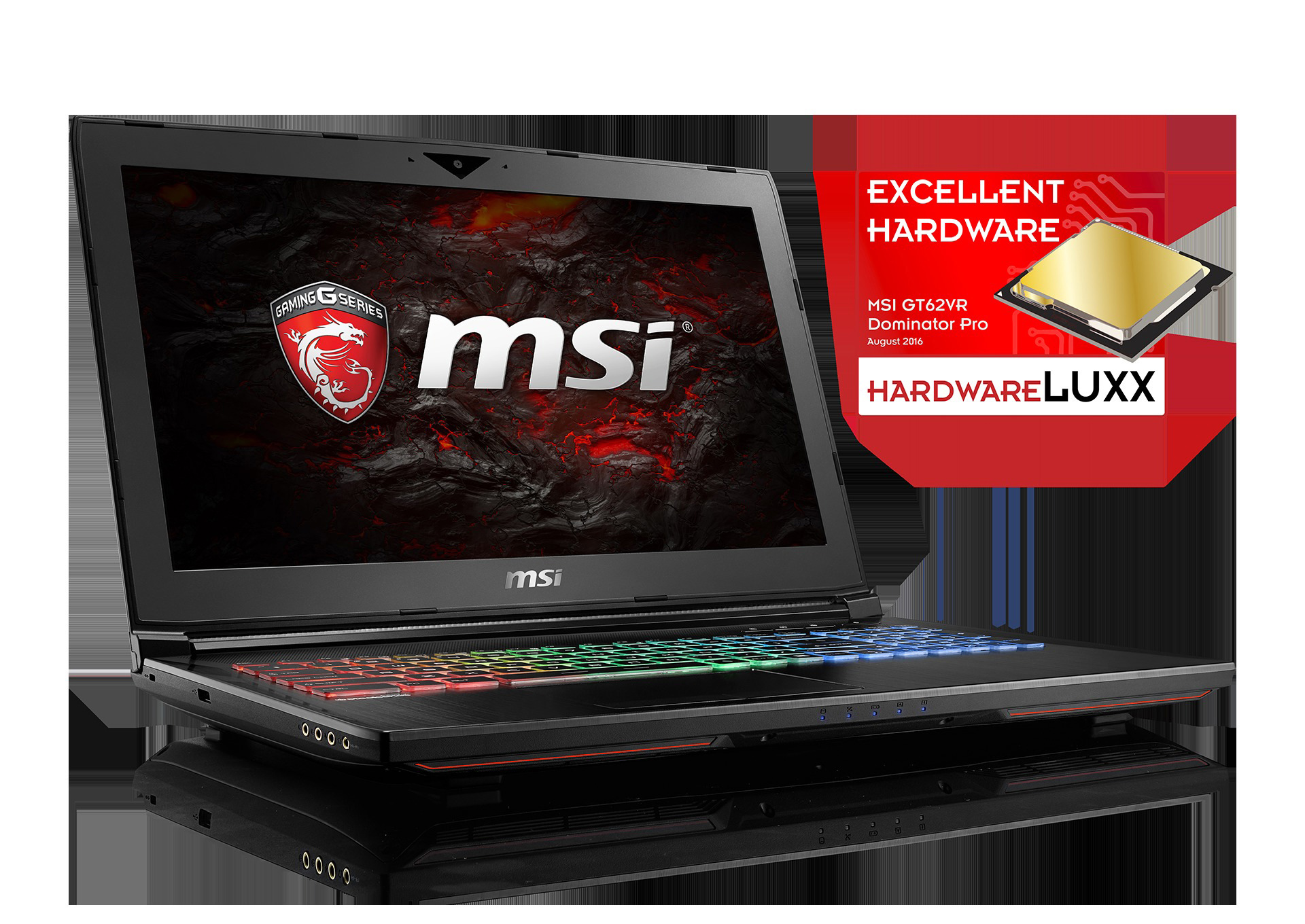 MSI GT62VR-6REAC16H21 - 15,6 Zoll - Intel® Core™ i7 i7-6700HQ - 16 GB - 256 GB - NVIDIA GeForce® GTX 1070 - Windows 10 Home (64 Bit)