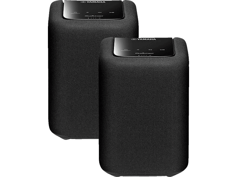 YAMAHA Twin 010 Streaming Lautsprecher Schwarz App-steuerbar, Bluetooth