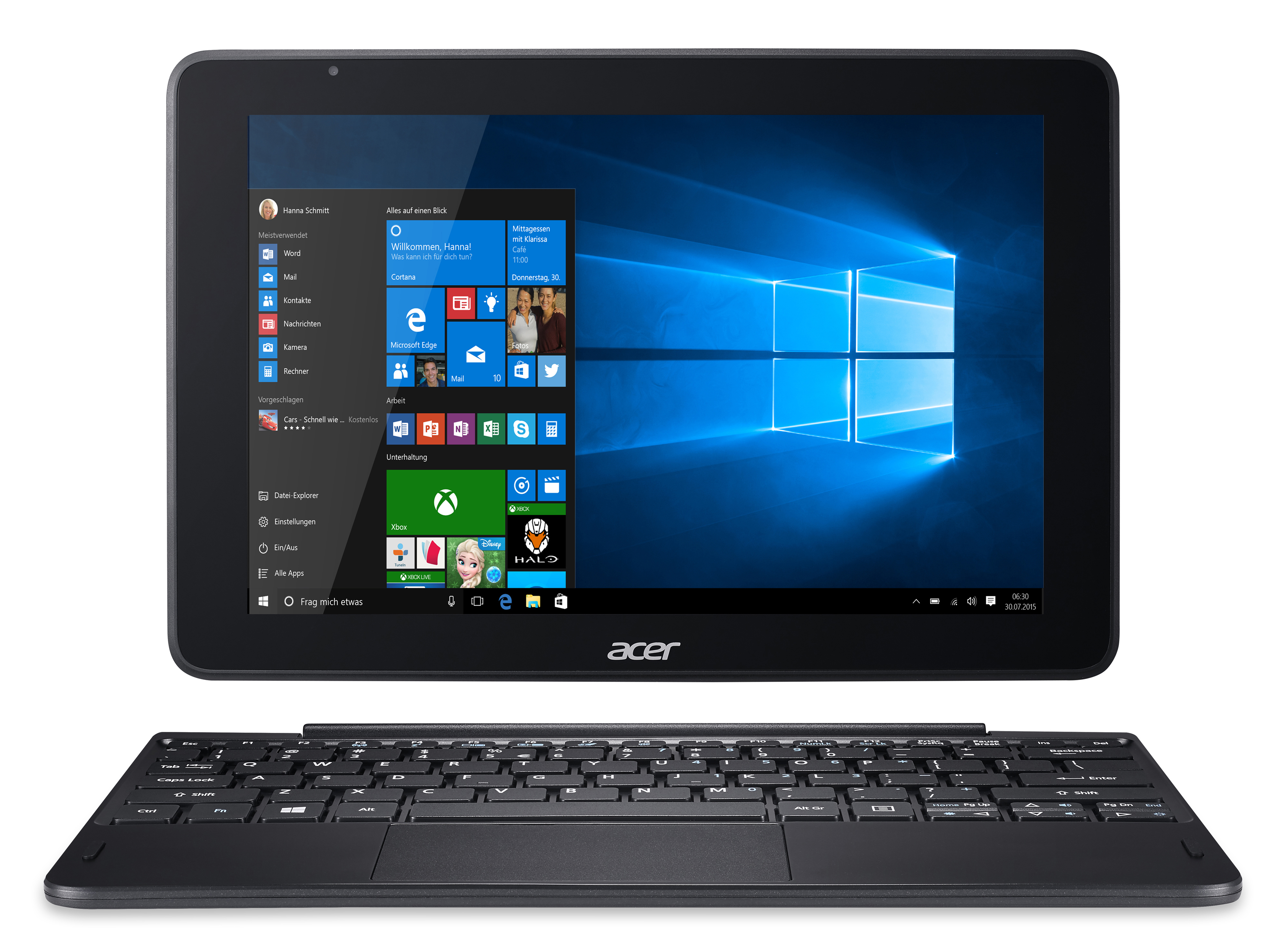 ACER One 10 (S1003-1298) - 10,1 Zoll - Intel® Atom® x5-Z8300 - 2 GB - 32 GB - Windows 10 Home (32 bit)
