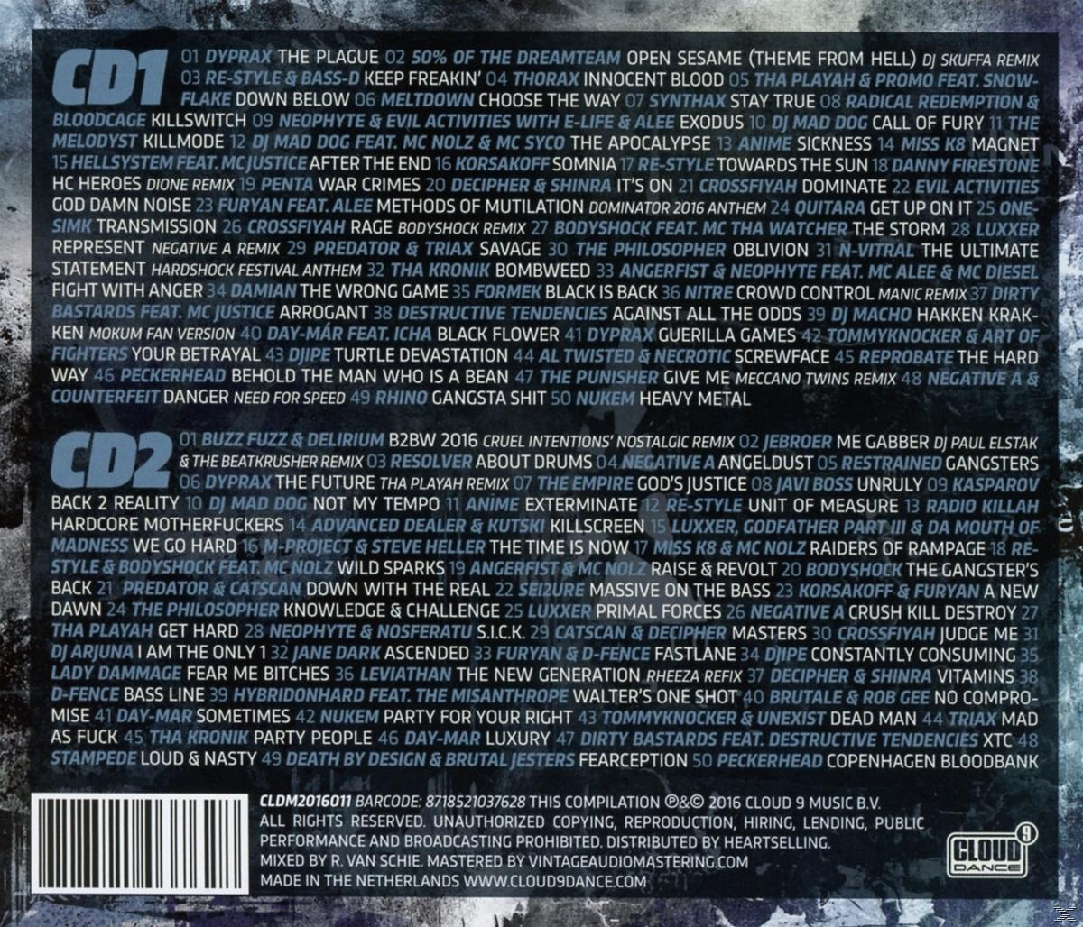 Albumcover mit Titelliste einer CD, mit dem Titel "CLOUD NINE" und viel Text und Informationen.