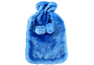 Sıcak Su Torbası Mavi Ponponlu 1 lt Kumaş HPCA53