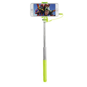HAMA 173775 Selfie-Stick, Limetten Grün