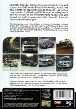 WORLD RALLY CHAMPIONSHIP 1993 DVD