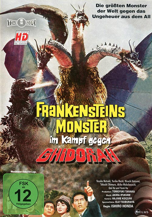 DVD gegen Ghidorah im Frankensteins Monter Kampf