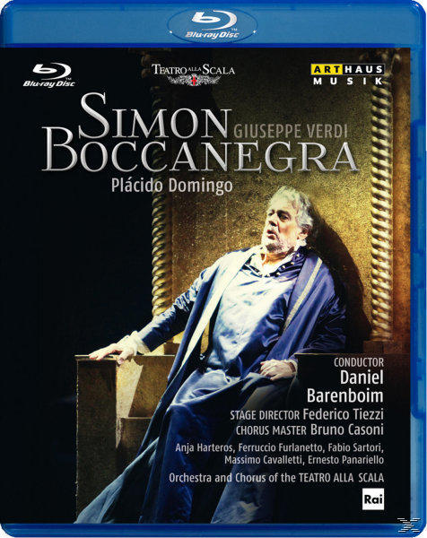 Barenboim/Domingo/Harteros - Simon Boccanegra  - (Blu-ray)