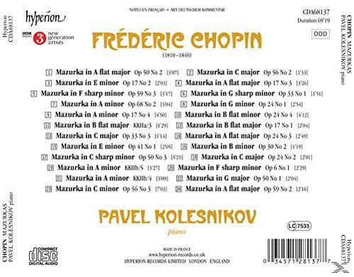 Pavel Kolesnikov - Mazurkas  - (CD)