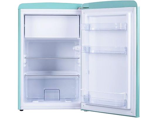 AMICA Kühlschrank KS 15612 T Kühlschrank (133 kWh, 860 mm hoch, Türkis)