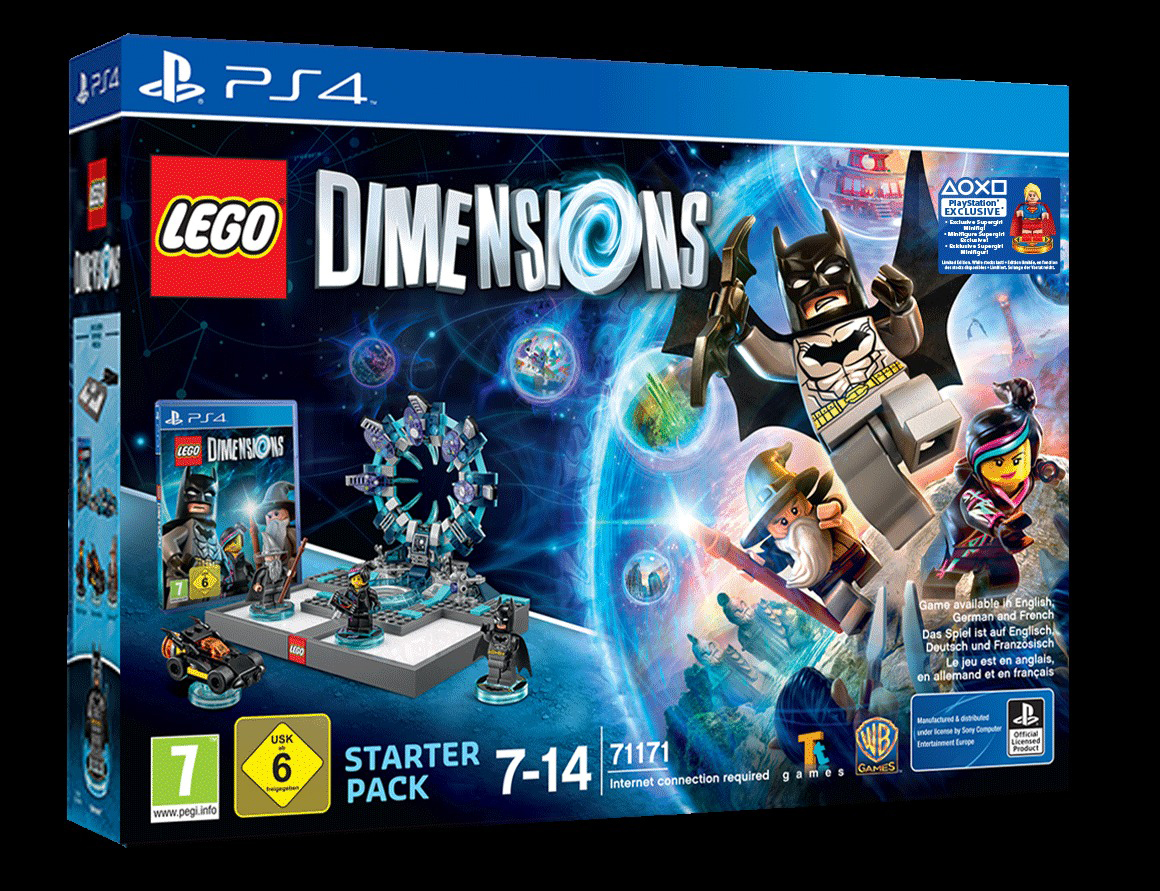 LEGO DIMENSIONS LEGO Dimensions Starter-Pack + Supergirl Figur