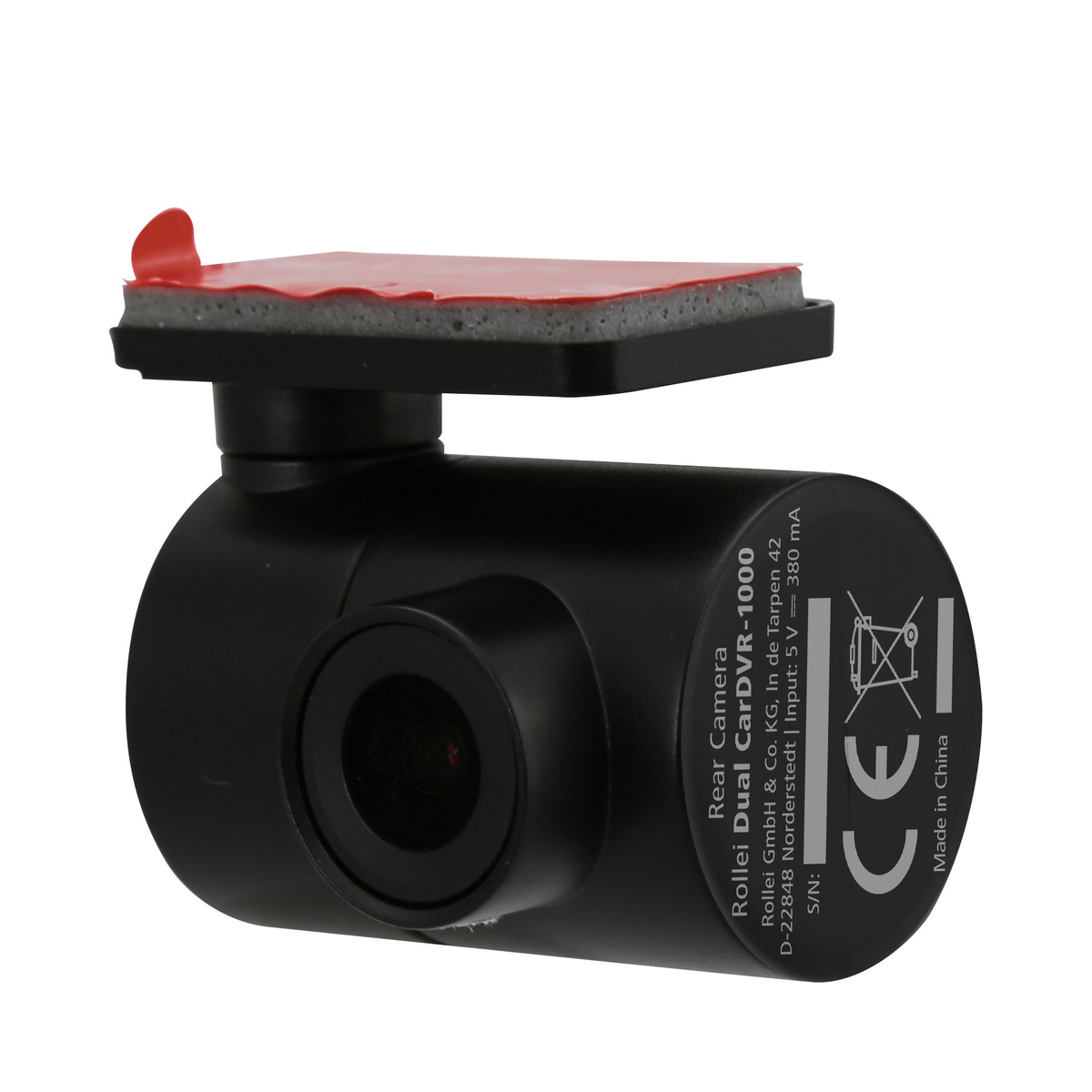 , DUAL Dashcam cm 7,62 40133 CARDVR-1000 ROLLEI Display