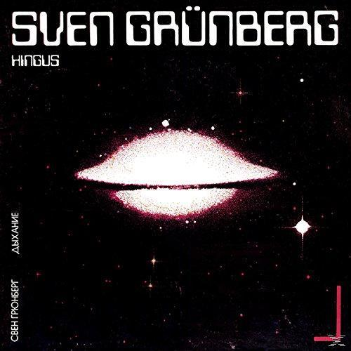 Albumcover. Eine weiß leuchtende Form in einem schwarzen Raum. Text: 'Sven Grünberg'. Dunkler Hintergrund.