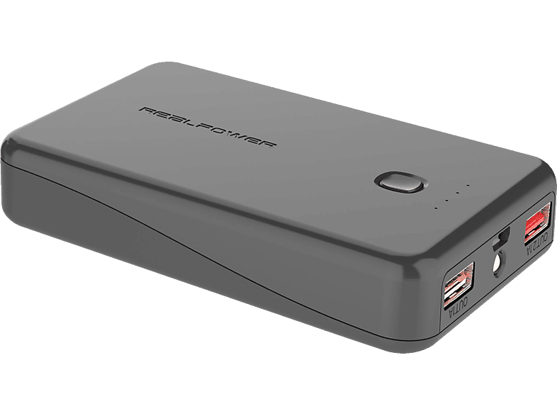 REALPOWER PB-100 Powerbank mAh 10000 Schwarz