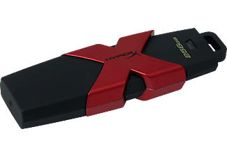 HYPERX HyperX Savage, 256Go - Clé USB  (256 GB, Noir/Rouge)